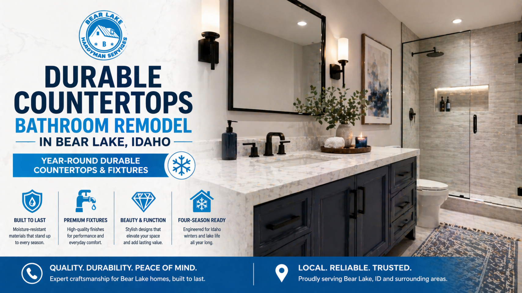 bathroom remodel bear lake idaho